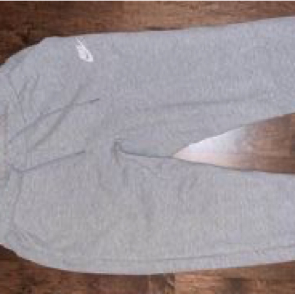 Grey Fitted nike sweatpants
